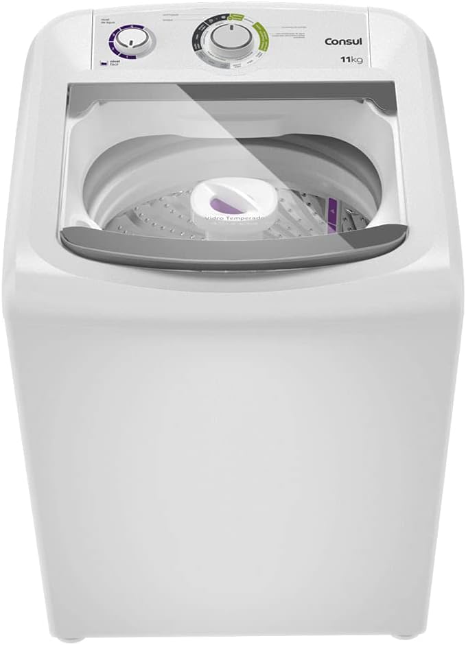Máquina de Lavar Roupa 11kg Electrolux Essential Care Silenciosa com Easy Clean e Filtro Fiapos (LES11)